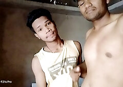 Friends and I enjoy steamy time in private village flat part one