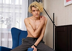 Elio Pjatteryd looks ready to see his hard cock orgasming HARD