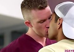 Calix Rivera takes a throbbing cock up his asshole