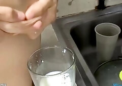 Glass of Breast Milk for the Neighbour