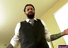 Big cock boyfriend sucked shemales big cock and fucked her tight asshole