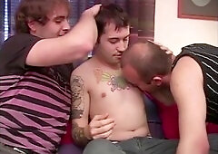 Grouping, group sex, straight man