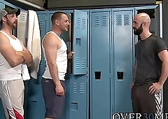 Hairy gay dudes Dustin Steele and Hans Berlin go crazy