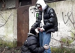 REAL - Caught Banging in Public
