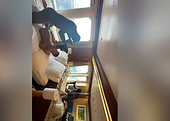 Sucking Dick Outside On Cruise Balcony Then Inside To Get My Ass Filled With A Huge Load!