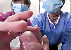 2 NURSES decided to try out my RECENT WANG in practice