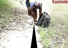 Sufficiently style for outdoor screwed with black plump woman