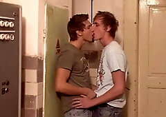 Two Twinks Take College Locker Rooms To The Next Level
