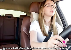Fucked Stepmom in Car after Driving Lessons