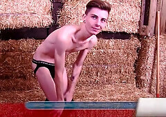 First-ever time Knuckle Nailing for young lovely French lad