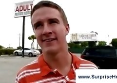 Innocent boy gets pranked by a gay