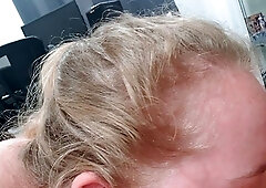 Amateur Blonde Blowjob CIM