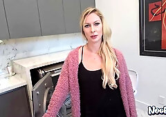 Nookies - Exciting Housewife Sydney Paige Humped Outdoors