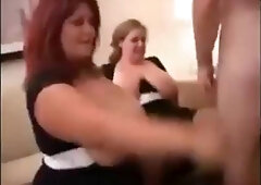 Two BBW get pounded: Blowjob, Xnxx  Groupsex Porn