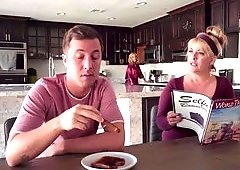 Milf with an insanely sexy body fucks a young dick