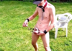 Honestly nakedslave666 in penis cage