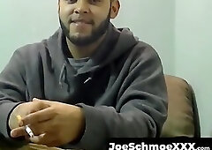 Hairy ebony homosexual gets sucked while masturbating