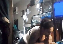 begging to eat my weenie up in advance of her guy comes