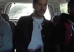 Nubian guy jizzes on face