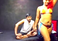 Lumenus Orange & Blue Bikini Try On With Spouse Nilmini Sheron & Dushantha Don
