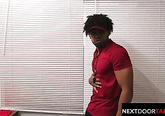 Jacking Jock Caught & Drilled By MONSTROUS Cocked Coach - Cameron Neuton, Tony Genius - NextDoorTaboo