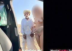 Bare Wifey Road Joy With A Rajasthani Guy In Outdoor Hook-up