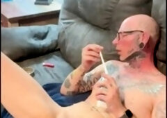 Smoker, smoke, gay smoking
