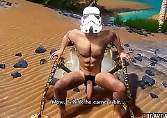 Big dick hulk fucks Spider Man