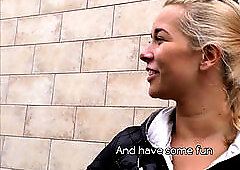 HUNT4K. edible vengeance in front of her boyfriend's eyes.