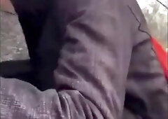 homeless blows my boner outside for money