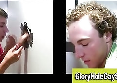 Horny straight guy gets blowjob