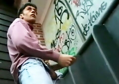 Hottest male in amazing big dick, glory hole homosexual porn scene