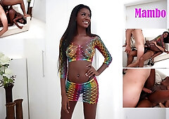 19 Years Brazilian Tall Ebony Beauty With Perfect Breasts, Jenny