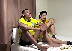 And that's how I observed Brazil vs. Haiti with my homosexual playmate.