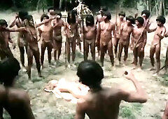 Clip scene Laura Gemser Emanuelle and the Final Cannibals (1977) lots vintage bush and titties