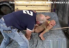 Master Sebastian Kane jacks off Xavier Sibleys cock