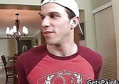 Ken Tanner gets his anus ripped by black cock