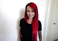 Demi Rhoades Takes Friends Cock While Making Sex Video