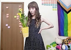 Screwing a Flower and a Mother's Board for Mother's Day