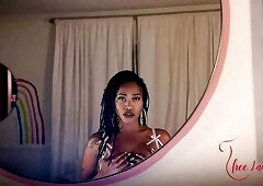 Female-dom Catches U Peeking and Makes U Cum on Command