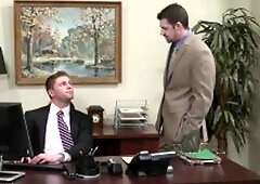TheGayOffice: Raw sex together with bubble butt Andrew Stark & Jake Wilder