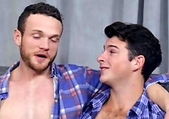 Sean Cody: Archie beside Sean throat fuck