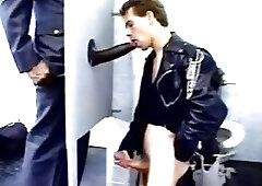 Monster Black Dick Sucking In Gloryhole