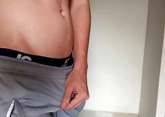 Jerking off, 18 year old, cute guy