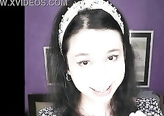 your hot tgirlfriend DaniTheCutie licks her ass just for u