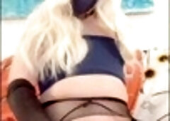 Solo, bubble butt, getting off