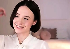 Tattoed Amateur Webcam Girl Hot Dildo Action Masturbation