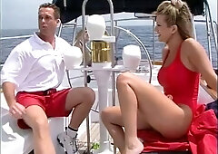 Wife cheats on a boat: Blowjob, Milf  Cowgirl Porn