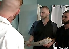 Hairy bear gets cum dumped