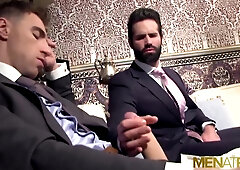 MENATPLAY Bearded Wolf Dani Robles Boned By Kayden Gray